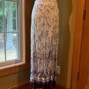 White House Black Market Women's Skirt - purple